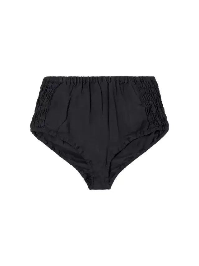 Ruched Ramie Shorts