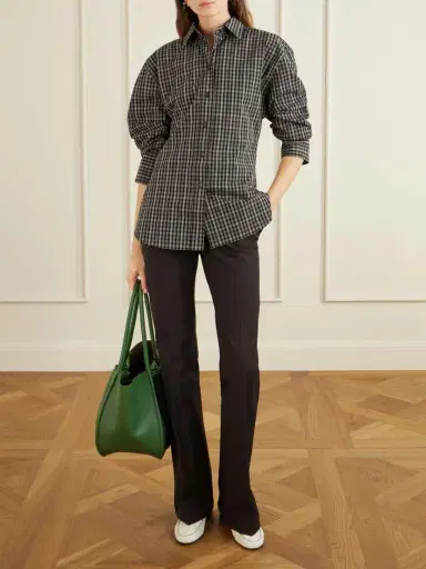 Proenza Schouler Large Ruched Textured-leather Tote | Thumbnail 3 Proenza Schouler Large Ruched Textured-leather Tote | Thumbnail 3