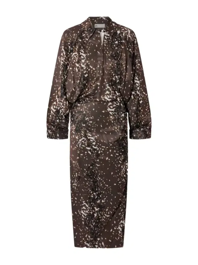 Jacquard Midi Dress