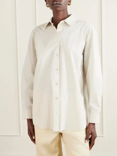 TOTEME Classic Organic Cotton Shirt | Thumbnail 3