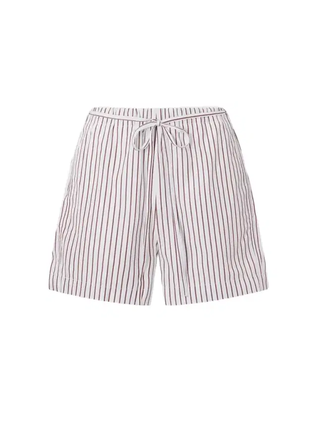Lory Striped Cotton-poplin Shorts