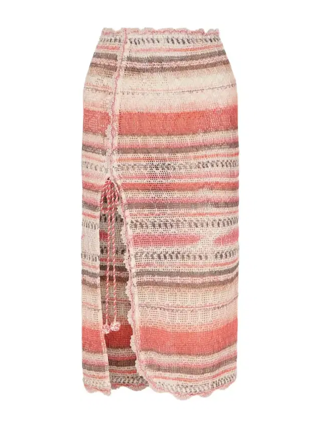 Noryane Crocheted Cotton-blend Midi Skirt