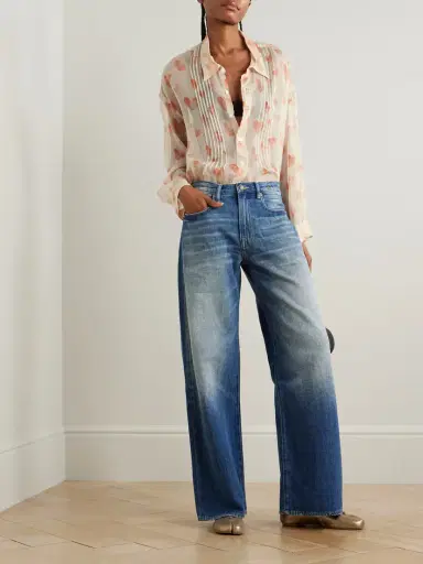 R13 D'arcy Loose Wide-leg Jeans | Thumbnail 2