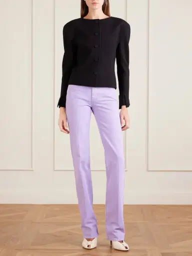 Chloé Wool-crepe Jacket | Thumbnail 2 Chloé Wool-crepe Jacket | Thumbnail 2