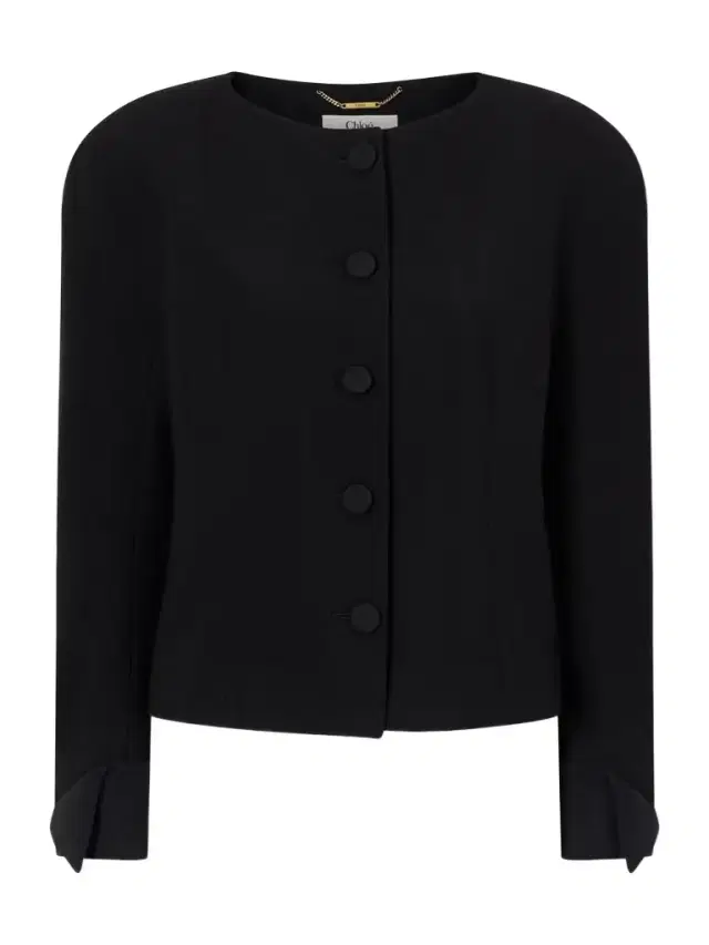 Wool-crepe Jacket