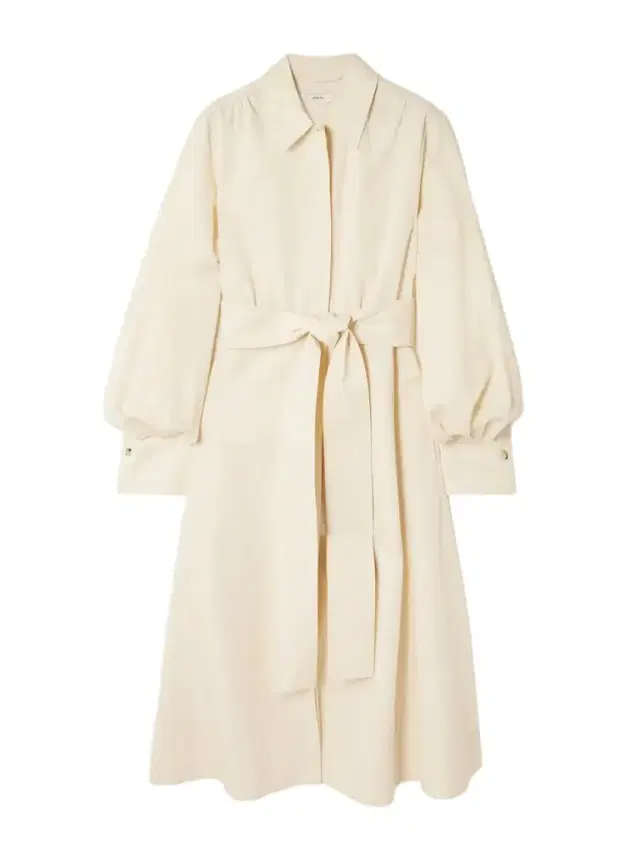 Ziane Belted Cotton And Linen-blend Midi Shirt Dress