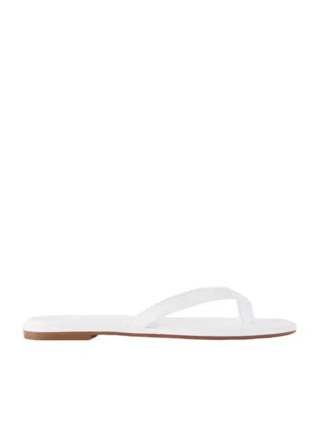 aeyde Melody Leather Flip Flops