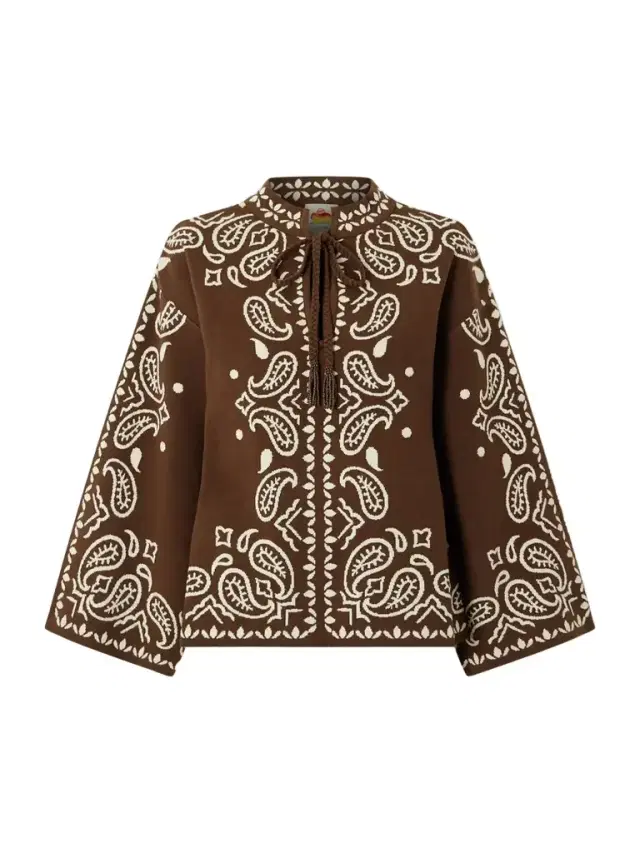 Jacquard-knit Sweater
