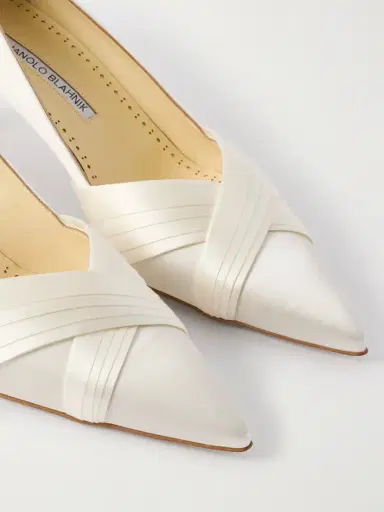 Manolo Blahnik Vieralo 50 Satin Pumps | Thumbnail 5 Manolo Blahnik Vieralo 50 Satin Pumps | Thumbnail 5