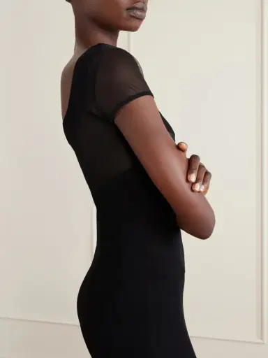 Saint Laurent Knitted Maxi Dress | Thumbnail 4