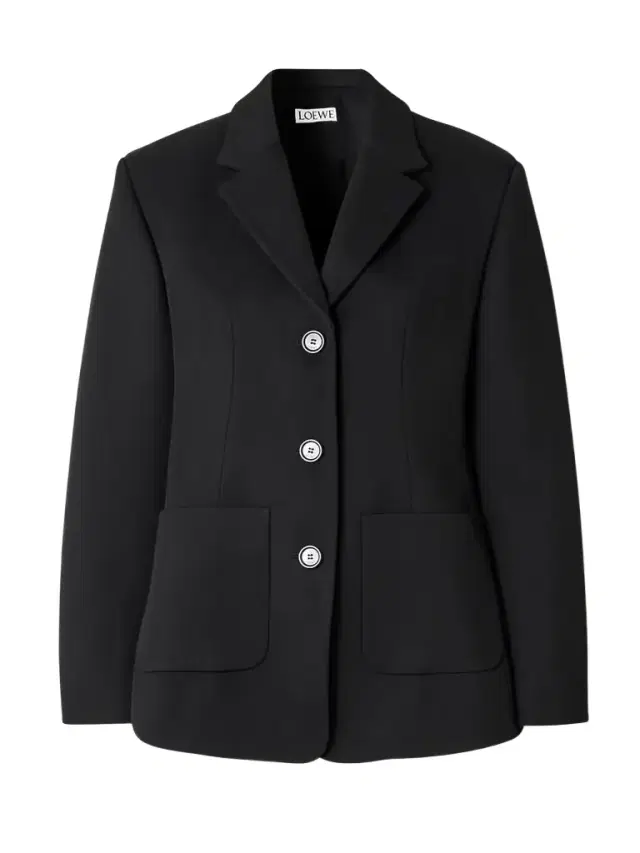 Wool-blend Blazer