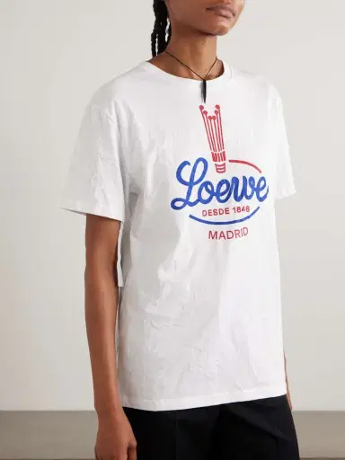 Loewe Printed Jersey T-shirt | Thumbnail 3 Loewe Printed Jersey T-shirt | Thumbnail 3