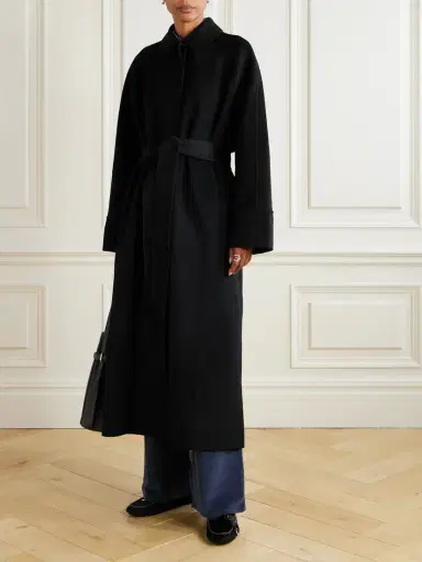 Tove Yoonmi Belted Brushed Wool-blend Coat | Thumbnail 3