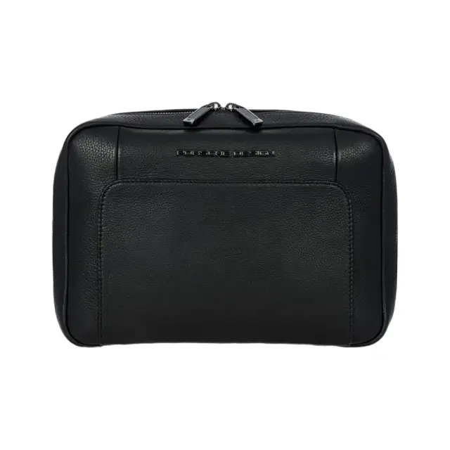 Porsche Design Porsche Design by Bric's Roadster L Black Leather Washbag by The Solist