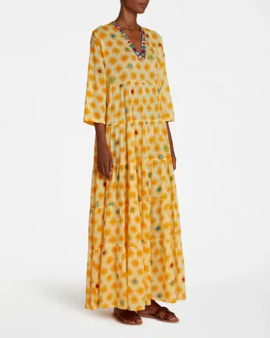 Emporio Sirenuse Alba Caftan in Smile | Thumbnail 2 Emporio Sirenuse Alba Caftan in Smile | Thumbnail 2