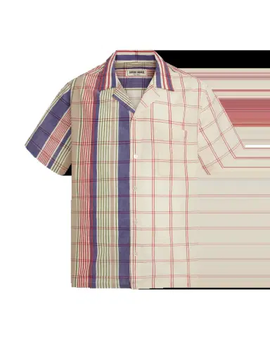 Emporio Sirenuse Bandung Checks Hawaiian Shirt | Thumbnail 1