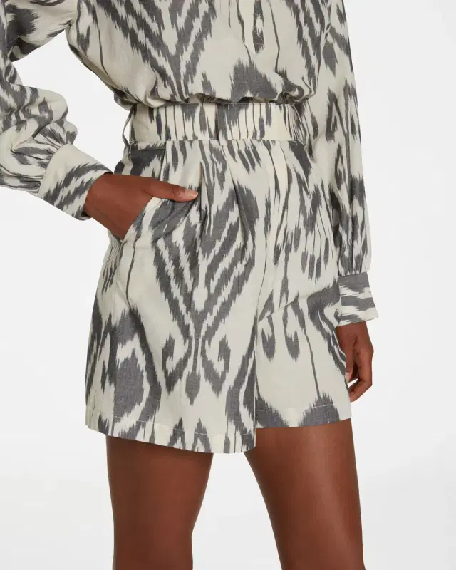 Beatrice Anatolian Ikat Shorts