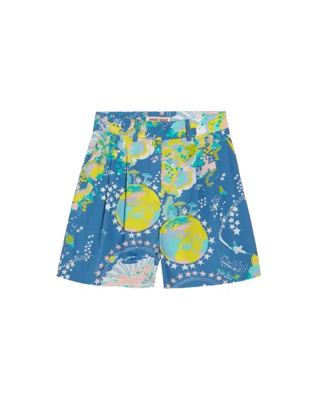 Emporio Sirenuse Beatrice Caliph'S Dream Shorts Blue