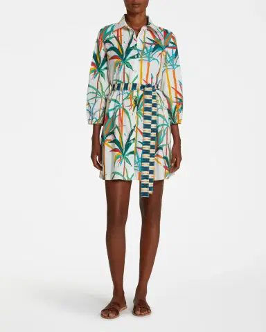 Emporio Sirenuse Cherilyn Dress in Tropical Sunset | Thumbnail 2 Emporio Sirenuse Cherilyn Dress in Tropical Sunset | Thumbnail 2