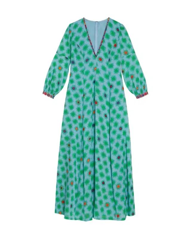 Emporio Sirenuse Clarissa Dress in Green Smile