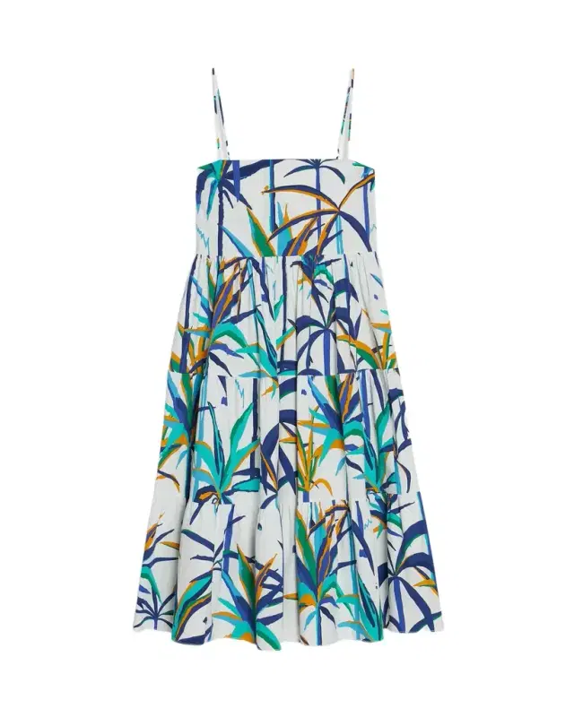 Elena Dress in Tropical Sunset