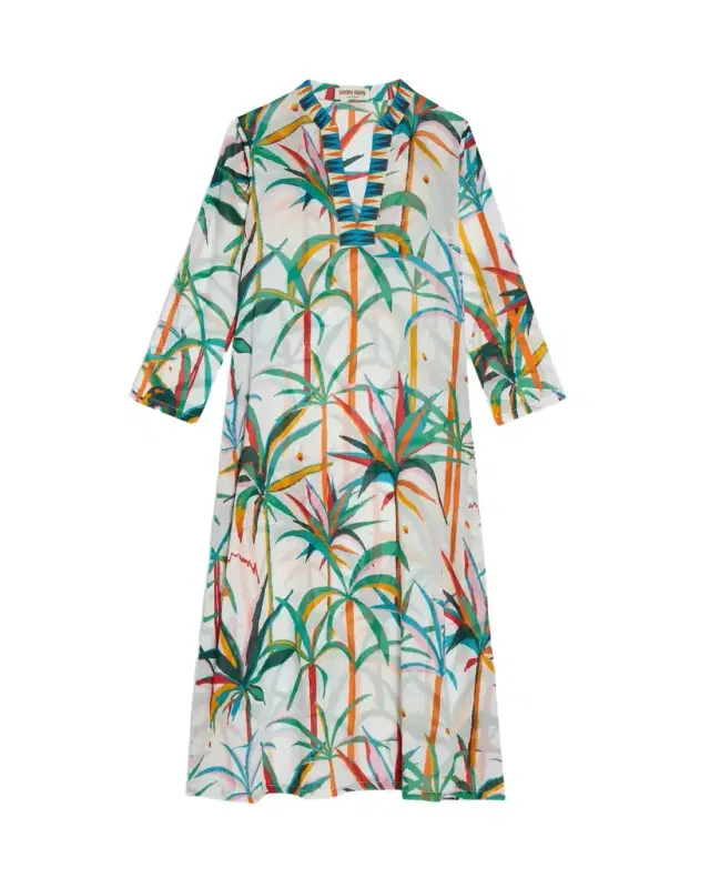 Giada Caftan in Tropical Sunset