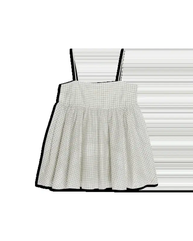 Giorgia Checks & Stripes Top
