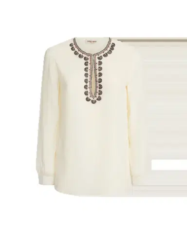 Emporio Sirenuse Irene Blouse in Embroidery Beads | Thumbnail 5 Emporio Sirenuse Irene Blouse in Embroidery Beads | Thumbnail 5