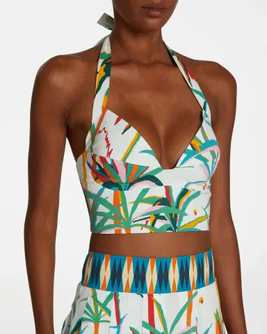 Emporio Sirenuse Isabella Top in Tropical Sunset | Thumbnail 2 Emporio Sirenuse Isabella Top in Tropical Sunset | Thumbnail 2