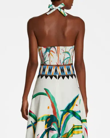 Emporio Sirenuse Isabella Top in Tropical Sunset | Thumbnail 3 Emporio Sirenuse Isabella Top in Tropical Sunset | Thumbnail 3