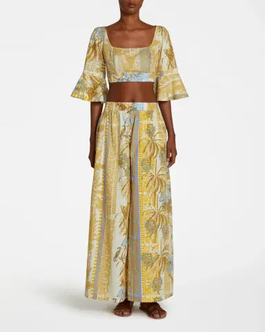 Emporio Sirenuse Jade Pants in Desert Blossom | Thumbnail 2