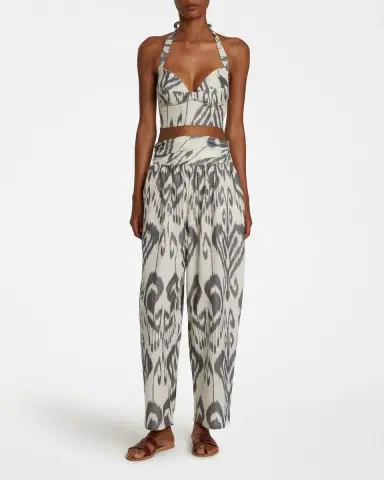 Emporio Sirenuse Levante Anatolian Ikat Pants | Thumbnail 2 Emporio Sirenuse Levante Anatolian Ikat Pants | Thumbnail 2