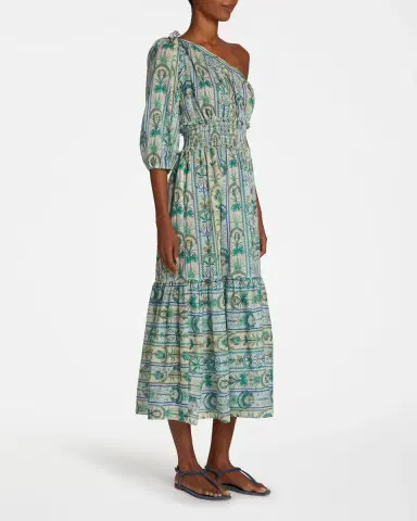 Emporio Sirenuse Lia Mughal Garden Dress | Thumbnail 4 Emporio Sirenuse Lia Mughal Garden Dress | Thumbnail 4