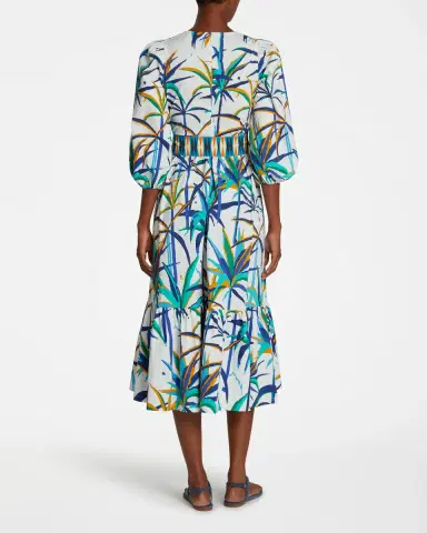Emporio Sirenuse Loretta Dress in Tropical Sunset | Thumbnail 3 Emporio Sirenuse Loretta Dress in Tropical Sunset | Thumbnail 3
