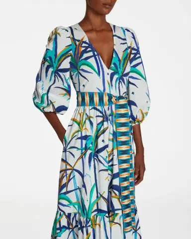 Emporio Sirenuse Loretta Dress in Tropical Sunset | Thumbnail 4 Emporio Sirenuse Loretta Dress in Tropical Sunset | Thumbnail 4