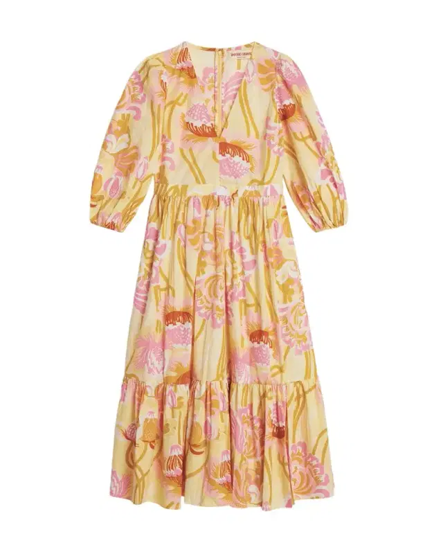 Loretta Poppy Dress