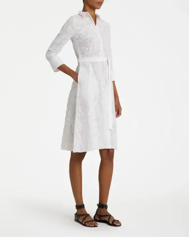 Emporio Sirenuse Lucy Dress with Shell Embroidery | Thumbnail 2 Emporio Sirenuse Lucy Dress with Shell Embroidery | Thumbnail 2