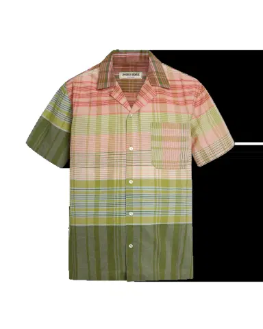 Emporio Sirenuse Madura Checks Hawaiian Shirt | Thumbnail 1