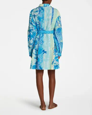 Emporio Sirenuse Odessa Shirt in Blue Blossom | Thumbnail 3 Emporio Sirenuse Odessa Shirt in Blue Blossom | Thumbnail 3