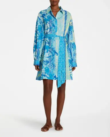 Emporio Sirenuse Odessa Shirt in Blue Blossom | Thumbnail 4 Emporio Sirenuse Odessa Shirt in Blue Blossom | Thumbnail 4