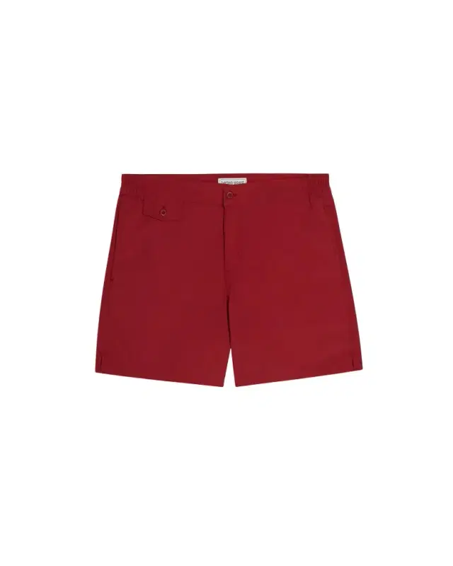 Emporio Sirenuse Plain Swim Trunks