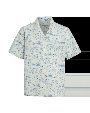 Emporio Sirenuse Positano Hawaiian Shirt | Thumbnail 1