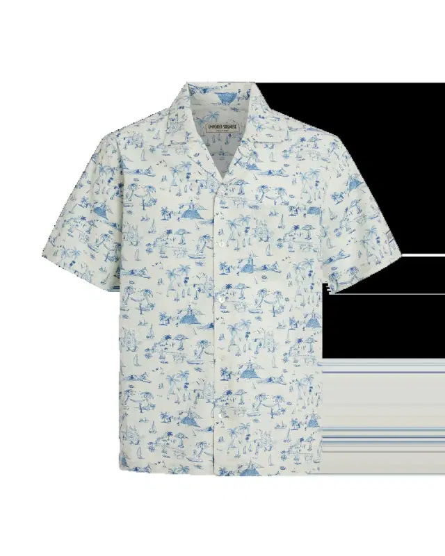 Emporio Sirenuse Positano Hawaiian Shirt