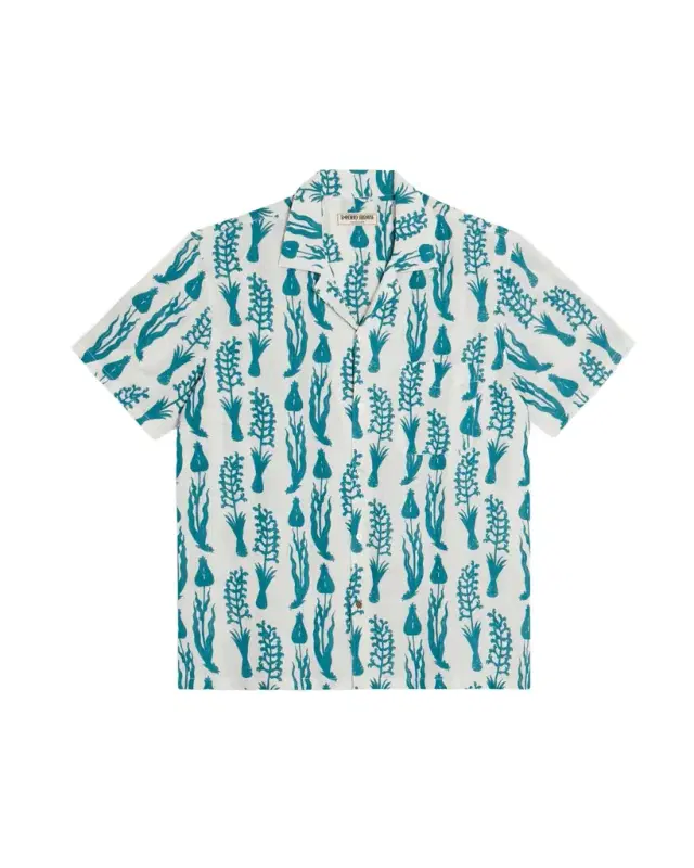 Emporio Sirenuse Tulip Linen Hawaiian Shirt
