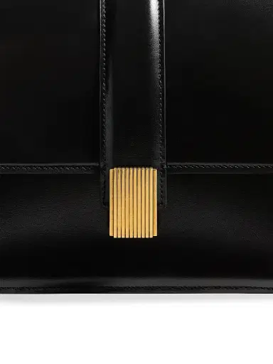 Khaite Women's Blake Leather Crossbody Bag - Black | Thumbnail 7