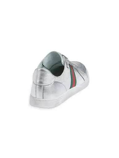 Gucci Women's Coda Leather Low-Top Sneakers | Thumbnail 3