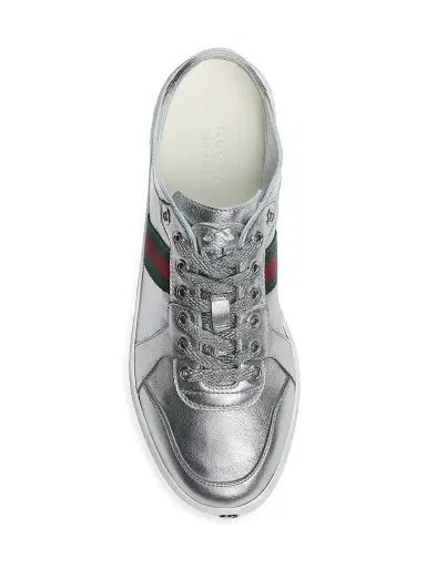 Gucci Women's Coda Leather Low-Top Sneakers | Thumbnail 4
