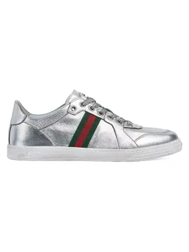 Gucci Women's Coda Leather Low-Top Sneakers | Thumbnail 1