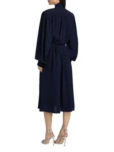 Ronny Kobo Women's Outlander x Adair Tieneck Midi-Dress | Thumbnail 5 Ronny Kobo Women's Outlander x Adair Tieneck Midi-Dress | Thumbnail 5