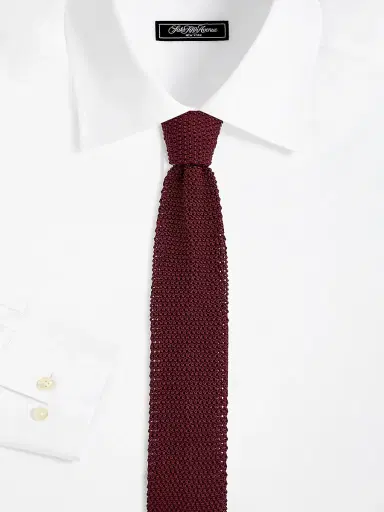 Charvet Men's Knit Silk Tie | Thumbnail 2 Charvet Men's Knit Silk Tie | Thumbnail 2
